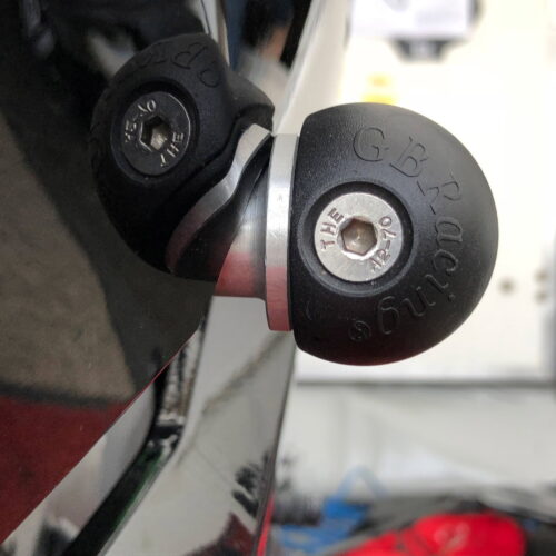 Bullet Frame Slider – Left Hand Side – Ninja 400 2018-2023