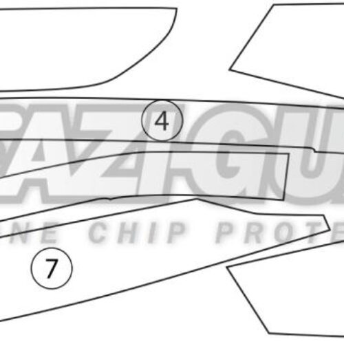 Eazi-Grip – Side case protection film – Kawasaki Z1000SX, VERSYS650, VERSYS1000, NINJA H2 SX