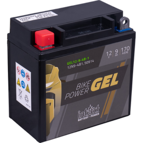 GEL battery – 12N9-4B1/CG9-4B-C/GB9B (DIN 50914) – Alt for YB9B-B